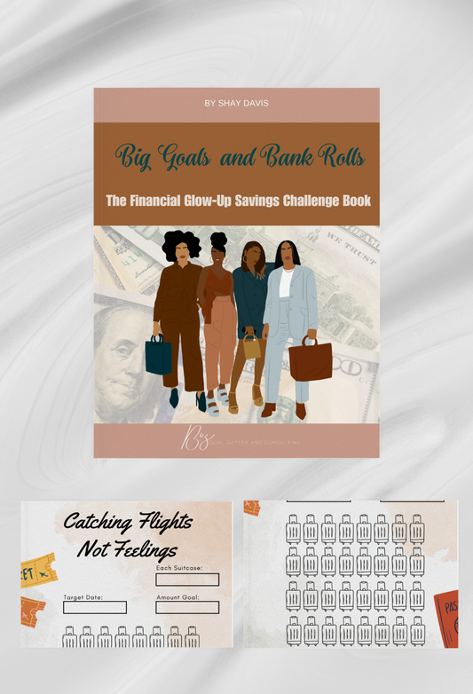 Big Goals and Bank Rolls- The Savings Challenge Book