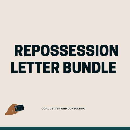 Repossession Letters Bundle